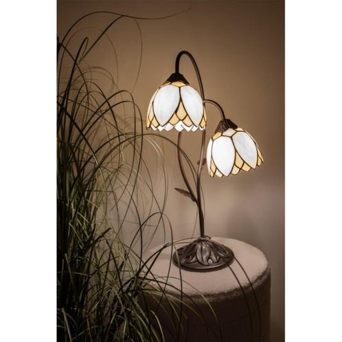 Tiffany lamp Lelie 61cmH, Huis en Inrichting, Lampen | Tafellampen, Nieuw, 50 tot 75 cm, Glas, Ophalen of Verzenden