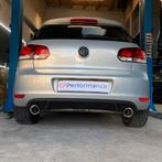 Golf 6 gti / gtd diffuser + sport einddemper delete uitlaat, Autos : Pièces & Accessoires, Systèmes d'échappement, Bentley, Enlèvement ou Envoi