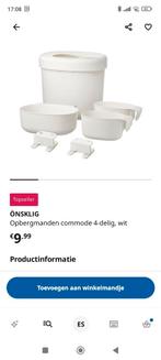 Onsklig Ikea opberg commode, Ophalen, Gebruikt