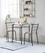 Eettafeltje plus stoelen, Ophalen, Nieuw, Tot twee personen
