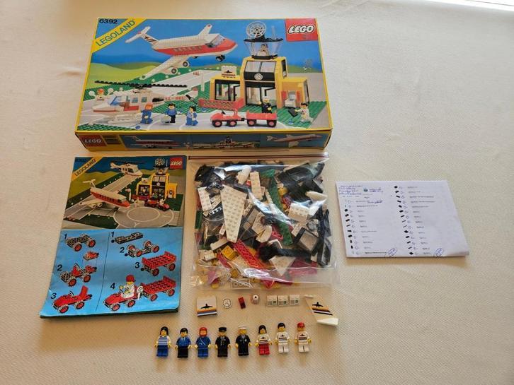 LEGO Classic Town 6392 Airport Luchthaven MET DOOS, Kinderen en Baby's, Speelgoed | Duplo en Lego, Zo goed als nieuw, Lego, Complete set