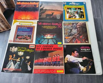 Verschillende vinyl LP's en 2 singels beschikbaar voor biedingen