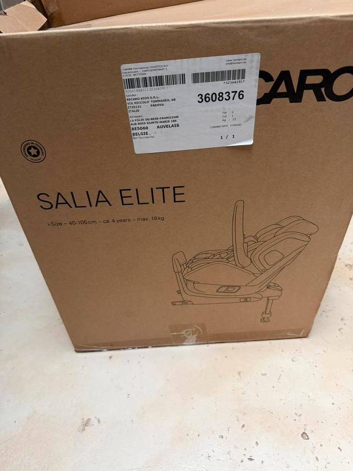 Recaro kinderzitje, Kinderen en Baby's, Autostoeltjes, Zo goed als nieuw, Overige merken, 0 t/m 10 kg, Isofix, Afneembare rugleuning