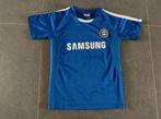 Blauwe voetbalshirt Samsung en Chelsea 8 jaar, Kinderen en Baby's, Sport- of Zwemkleding, Ophalen of Verzenden, Zo goed als nieuw