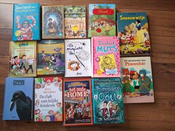 Stapel kinderboeken vanaf 8 jaar – 14 leuke boeken in bundel beschikbaar voor biedingen