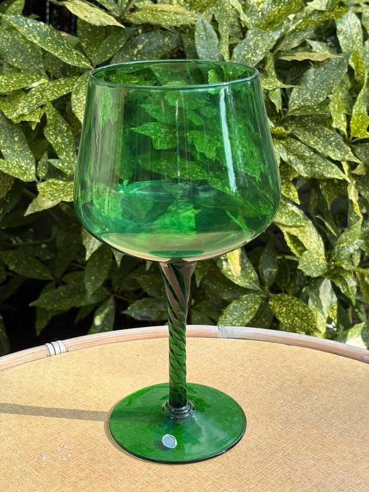 EMPOLI vintage XL glas (vaas), Antiek en Kunst, Antiek | Glaswerk en Kristal, Ophalen of Verzenden