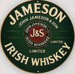 Reclamebord vintage Jameson Irish Whiskey - mancave nieuw, Verzamelen, Ophalen of Verzenden, Zo goed als nieuw, Reclamebord