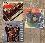 The Beatles  , set van 3    45 toerenplaten vinyl   7 inch, Cd's en Dvd's, Vinyl | Rock, Ophalen of Verzenden, Gebruikt, Overige formaten