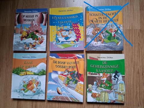 leesboeken Geronimo Stilton, Boeken, Kinderboeken | Jeugd | onder 10 jaar, Gelezen, Fictie algemeen, Ophalen of Verzenden