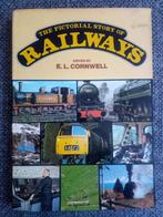 The pictorial story of railways - E.L. Cornwell, Boeken, Gelezen, Ophalen of Verzenden, Trein, E.L. Cornwell