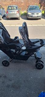 Dubbele kinderwagen, Kinderen en Baby's, Buggy's, Ophalen, Zo goed als nieuw