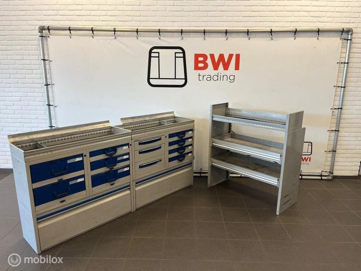 Sortimo set bedrijfswageninrichting L+R complete inrichting, Auto diversen, Overige Auto diversen, Ophalen of Verzenden