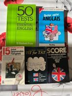 Lot de 5 livres pour apprendre l'anglais, Livres, Livres d'étude & Cours, Enlèvement ou Envoi