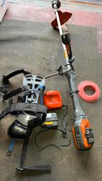 Husqvarna accu bosmaaier set, Tuin en Terras, Bosmaaiers, Ophalen, Zo goed als nieuw, Accu