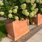 4x XXL kunststof plantenbak BLOEMBAK compleet met Limelights, Ophalen, Kunststof, 40 cm of meer, Tuin