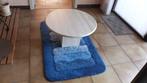 Ronde travertin bijzettafel / salontafel, Ophalen of Verzenden
