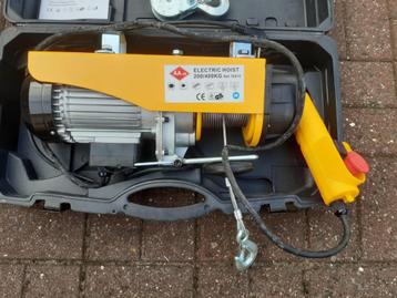Kabeltakel Max. 400Kg  NIEUW !! beschikbaar voor biedingen