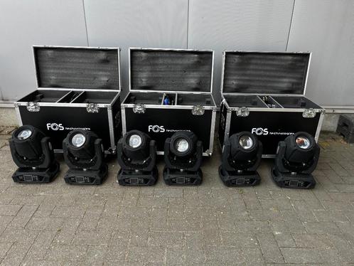 6x Fos moving heads beam 7R Hybrid plus, Muziek en Instrumenten, Licht en Laser, Gebruikt, Licht, Geluidgestuurd, Kleur, Stroboscoopeffect