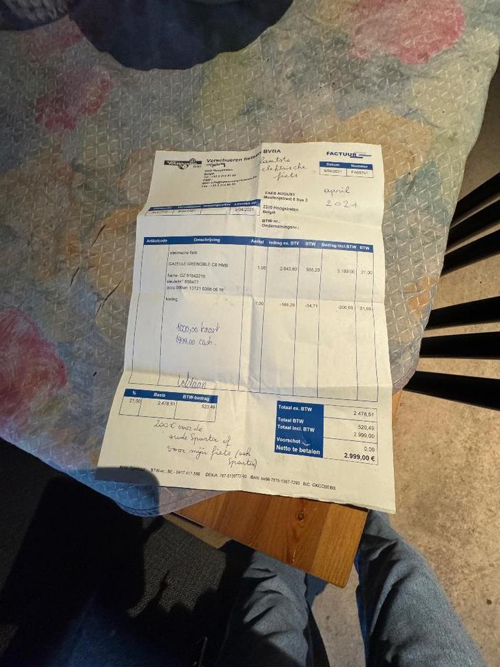 Elektrische fiets, Fietsen en Brommers, Elektrische fietsen, Zo goed als nieuw, Gazelle, 50 km per accu of meer, Ophalen