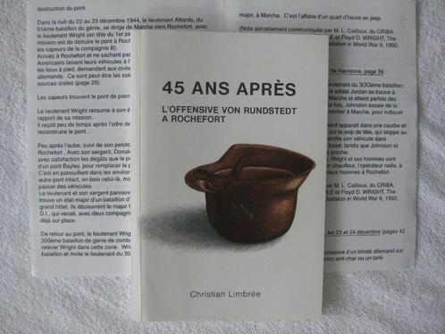 Rochefort guerre 40-45 – Limbrée - 1989 avec docus complém., Livres, Guerre & Militaire, Utilisé, Général, Enlèvement ou Envoi