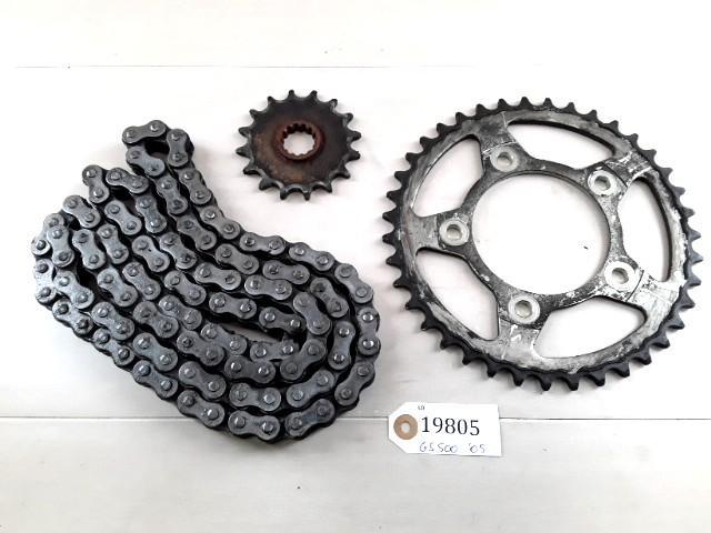 GS500 2002 - 2006 Suzuki Kettingset D1-37281, Motoren, Onderdelen | Suzuki