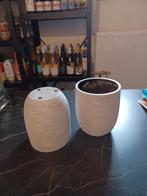 2 X CAPRI EUROPE BLOEMPOTTEN NR 1, Tuin en Terras, Kunststof, Gebruikt, Ophalen of Verzenden, Balkon