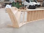 NIEUWE Massieve Rubberwood Trap (Gesloten) - Onderkwart - 32, Ophalen, Trap