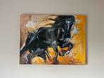 Canvas paardenschilderij, Antiek en Kunst, Ophalen