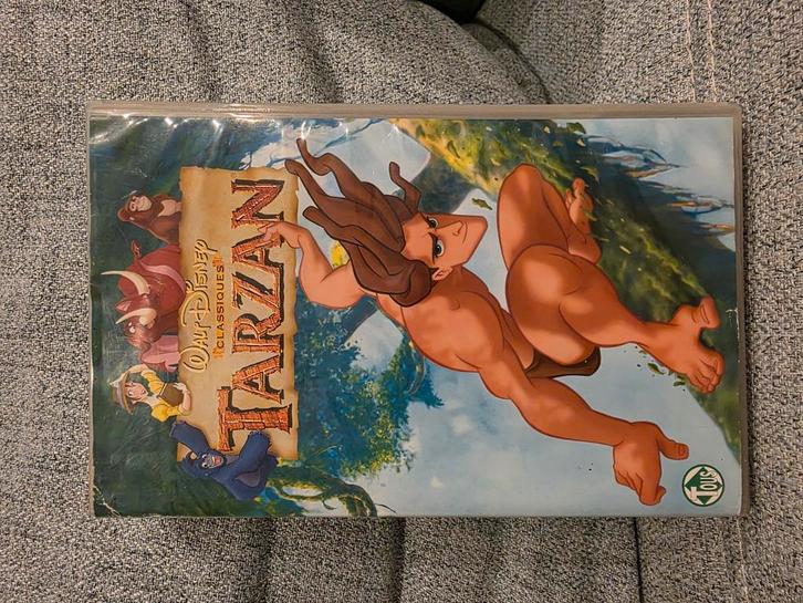 VHS Tarzan - Disney Classics (1999) - Cartoon VF, Cd's en Dvd's, VHS | Film, Zo goed als nieuw, Ophalen