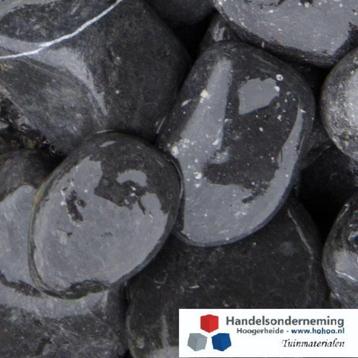 Nero ebano keien afgeronde zwart antraciet stenen deco tuin beschikbaar voor biedingen