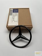 Mercedes W205 Kofferbakembleem Hoogglanszwart 8cm, Nieuw, Ophalen of Verzenden