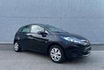 Ford Fiesta 1.25 benzine GHIA-EURO 5-AIRCO-GEKEURD VR VERKP!, Auto's, Voorwielaandrijving, Euro 5, Stof, Zwart