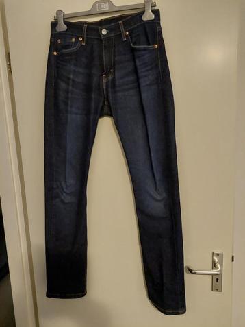 Jeans, bleu. LEVI 513 STRAUSS, coupe ajustée, L 30 L 32 NOUV, Neuf, Enlèvement ou Envoi, W32 (confection 46) ou plus petit, LEVI STRAUSS 513