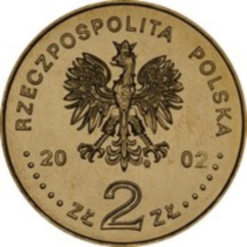 Polen 2 złoty WK voetbal 2002, Postzegels en Munten, Munten | Europa | Niet-Euromunten, Losse munt, Polen, Ophalen of Verzenden