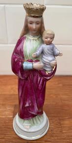 Porseleinen beeldje Madonna met kind, Ophalen of Verzenden