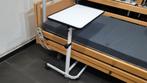 witte opklapbare bedtafel, verstelbaar aan de bovenkant, Ophalen of Verzenden, Zo goed als nieuw, In hoogte verstelbaar