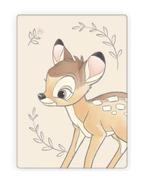 Bambi Fleece Deken - Disney, Jongetje of Meisje, Beige, Nieuw, Ophalen of Verzenden