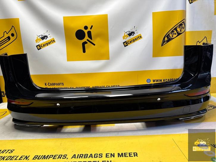 VW Golf 8 Variant R-Line Achterbumper 6XPDC 5H9807421F LC9X, Auto-onderdelen, Carrosserie, Bumper, Volkswagen, Achter, Gebruikt