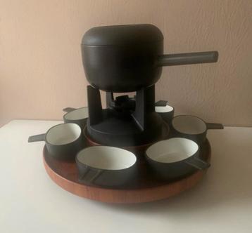 70s Fondueset Digsmed Design, Denmark / Castirone France beschikbaar voor biedingen
