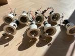 8 inbouw spots van het merk Massive, Ophalen, Gebruikt, Metaal of Aluminium, Inbouw
