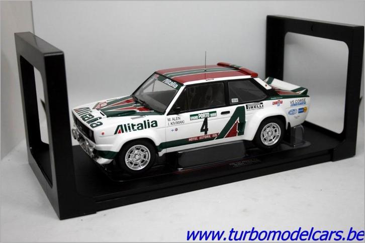 Fiat 131 Abarth rally Portugal 1/18 Ixo, Hobby en Vrije tijd, Modelauto's | 1:18, Nieuw, Auto, Overige merken, Verzenden
