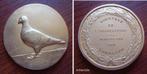Medaille pluimveetentoonstelling Ministerie van Landbouw, Postzegels en Munten, Penningen en Medailles, Verzenden, Brons
