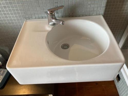 2 wastafels Duravit, Doe-het-zelf en Bouw, Sanitair, Gebruikt, Wastafel, Steen, Ophalen