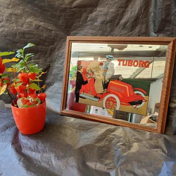 ANCIEN MIROIR PUBLICITAIRE TUBORG disponible aux enchères