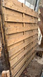 3 tuinschermen, Tuin en Terras, Schuttingen, Ophalen, Zo goed als nieuw