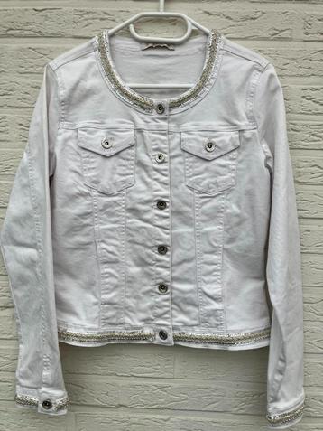 Wit jeansjasje Zac & Zoe maat S Nieuw  beschikbaar voor biedingen