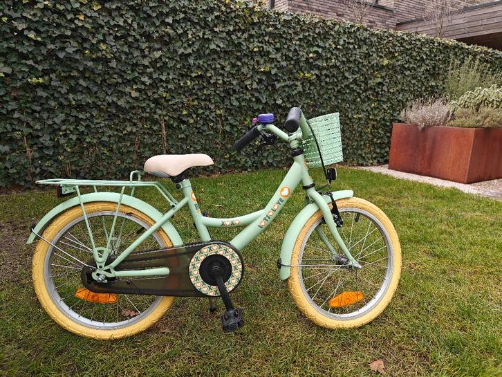 Meisjesfiets BFK 18inch, Fietsen en Brommers, Fietsen | Meisjes, Gebruikt, 18 inch, Handrem, Ophalen