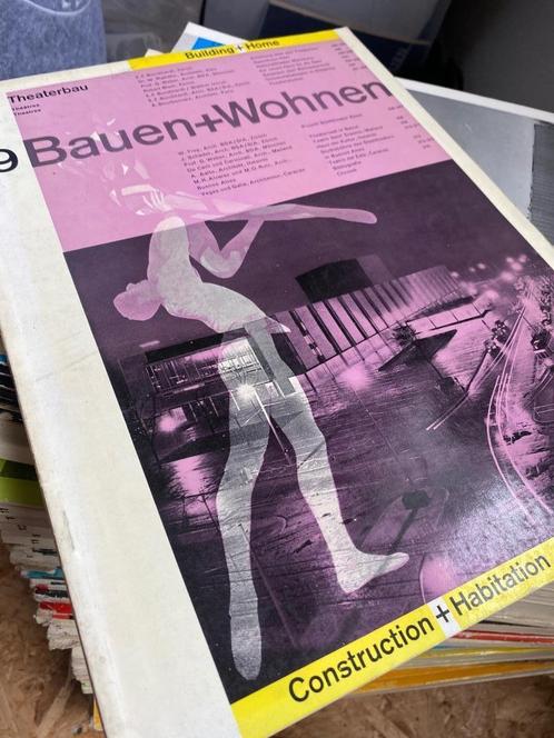 Magazines pour architecte Bauen+ Wohnen, Verzamelen, Retro, Overige typen, Ophalen