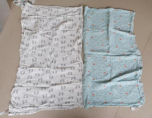 Tetradoek 120 op 120 XL 2 stuks, Kinderen en Baby's, Dekens, Slaapzakjes en Inbakerproducten, Gebruikt, Ophalen of Verzenden