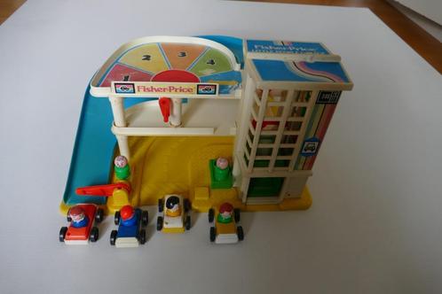 garage Fisher-Price: vintage, Kinderen en Baby's, Speelgoed | Fisher-Price, Gebruikt, Speelset, Ophalen of Verzenden